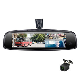 Camera hành trình 5 trong 1 nhãn hiệu Phisung E09-3 tích hợp 3 camera màn hình cảm ứng 8 inch