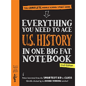 Ảnh bìa Everything You Need To Ace U.S. History In One Big Fat Notebook, Second Edition: The Complete Middle School Study Guide (Big Fat Notebooks)