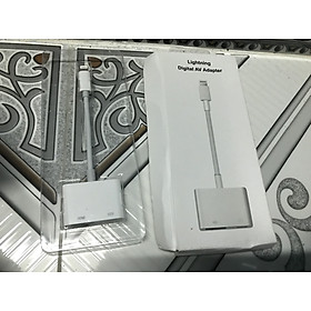 Cáp HDMI cho Iphone, Kết nối máy tính, TV, Có thể sạc pin (Bộ chuyển đổi Iphone sang TV qua HDMI)