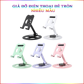 Mua Giá Đỡ Điện Thoại Hợp Kim Siêu Bền Đế Tròn Xoay 360 Độ