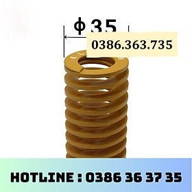 Lò xo nén khuôn mẫu, lò xo nén Khuôn Tùy Chỉnh Lò Xo Lò Xo Nén Tải Trọng Nhỏ TF Thép Đường Kính 35