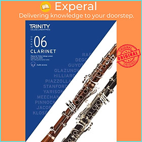 Sách - Trinity College London Clarinet Exam Pieces from 2023: Grade 6 by Trinity College London (UK edition, paperback)