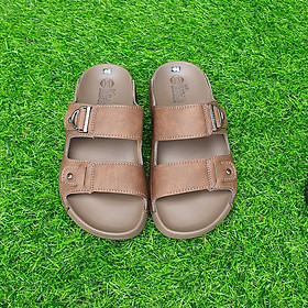 Dép nam siêu nhẹ Trường Hải 2 dây da bò mềm siêu nhẹ DN159