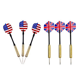 Bộ 6 Cây Phi Tiêu Cờ Anh / Cờ Mỹ Sportslink (Ngẫu nhiên)