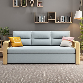 Mua Sofa Giường Kéo Đa Năng Phối Tay Gỗ Tinh Tế DP-SGK40