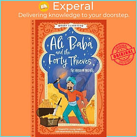 Sách - Arabian Nights: Ali Baba and the Forty Thieves (Easy Classics) by Kellie Jones (UK edition, paperback)