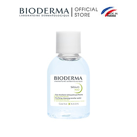 Dung dịch làm sạch và tẩy trang Micellar cho da hỗn hợp và da dầu Bioderma Sébium H2O - 20ml