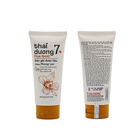 01 tube Dầu gội dược liệu Thái Dương 7 Plus Hoa Phong Lan (Tube 50g)