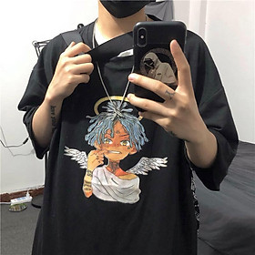 Áo thun Tentacion XXX đôi cánh thiên thần - Tee TENTACIONXXX Lilpump