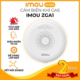Mua Cảm biến Khí gas Imou ZGA1 - Tích hợp chuông báo động lớn  Giao thức Zigbee - Hàng chính hãng