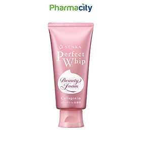Sữa rửa mặt Senka Perfect Whip Collagen In