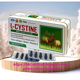 Viên uống L-Cystine , hộp 60 viên, hỗ trợ làm đẹp da, móng, tóc