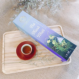 Trà Thanh Nhiệt giúp thanh can, sáng mắt, phòng chống các bệnh xơ vữa động mạch, nhãn hiệu Trà dược Bông Sen Vàng (Hộp 20 túi lọc kim tự tháp 5,0g )
