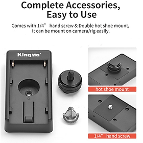 Pin giả/ pin ảo/ pin Dummy Kingma for Canon LP-E6, Hàng chính hãng