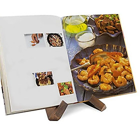 Cookbook Holder Stand Desk Book Shelf Cookbook Recipe Holder for Decoration