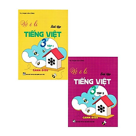 Sách - Vở Ô Li Bài Tập Tiếng Việt Lớp 3 - Combo 2 Cuốn - Bám Sát SGK Cánh Diều - Hồng Ân