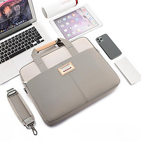 Túi Đựng Laptop Bảo Vệ Dây Đeo Vai Xách Tay Cho 13 14 15.6 Cho Macbook Air Pro Chống Sốc Cầm Tay Nữ - 13-inch