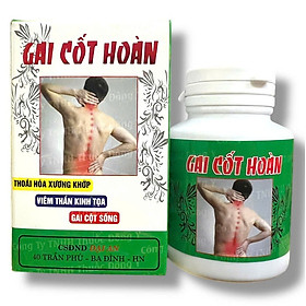 Mua Viên uống đau nhức xương khớp Gai cốt hoàn xuất xứ Việt Nam - Hộp 40 viên - Mã số 2128