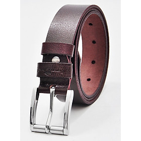 Thắt lưng nam da bò AT Leather Khóa Kim inox cao cấp