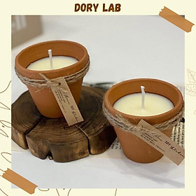 Nến Thơm Chậu Nung Handmade Nhiều Mùi Thơm - Dory Lab