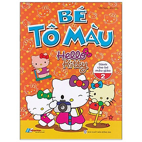 Bé Tô Màu Hello Kitty 2