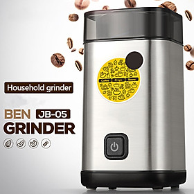 Máy xay cà phê nghiền hạt mini JB-05 300W thép không gỉ Electric Coffee Grinder Stainless Steel