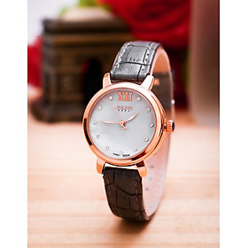 Đồng Hồ Nữ Julius Hàn Quốc Dây Da JA-945E