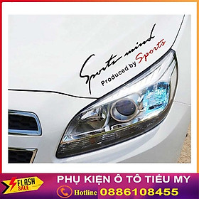 Tem dán trang trí ô tô decal trang trí ô tô Sport, tem dán sườn xe tạo dáng thể thao hấp dẫn