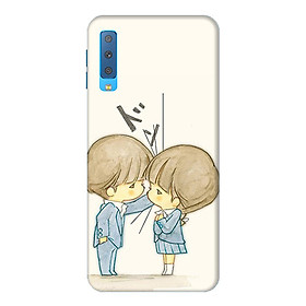 Ốp lưng dành cho điện thoại samsung galaxy a7 2018 bên nhau trọn đời - mẫu 1