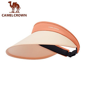 CAMEL CROWN Mũ Lưỡi Trai Hở Chóp Che Nắng Chống Tia Uv Tiện Dụng Cho Nữ