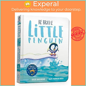 Hình ảnh Sách - Be Brave Little Penguin Board Book by Giles Andreae (UK edition, paperback)