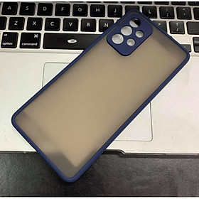 Ốp lưng trong nhám viền Shield Matte Color bảo vệ camera cho Samsung Galaxy A52, A72 - Hàng Nhập Khẩu