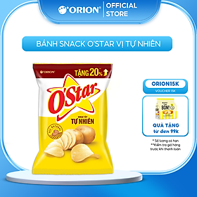 Bánh Snack ORION O'Star vị Tự Nhiên 63G