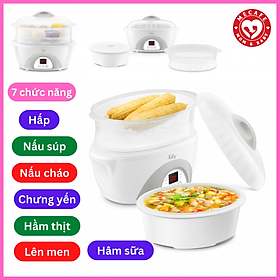 Mua Nồi hấp cách thuỷ 2 tầng đa năng 2 tầng 1.6 lít (STEW 4) - hàng chính hãng