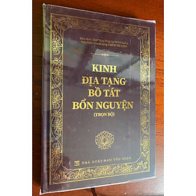 Kinh Địa Tạng Bồ Tát Bổn Nguyện (trọn bộ) - sách in cao cấp - Bìa cứng da