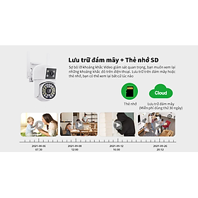 Mua Camera Wifi IPC360 Home PC206  ống kính kép 1080P (FHD)  màn hình đôi   chống nước IP66 dùng cho ngoài trời (Hàng nhập khẩu)