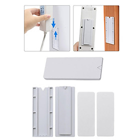 Power Strip Holder Fixer Organizer Self Sticky Cable Management System Convenient Accessories Wall Mount Fixator Multipurpose Practical