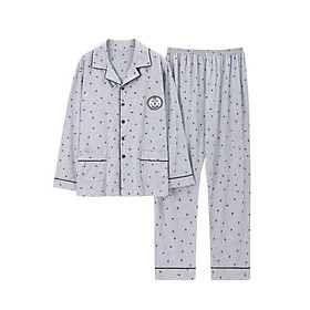 Đồ bộ Pijama-Đồ ngủ nam cao cấp phong cách Hàn Quốc, chất COTTON 100 dày dặn & thoáng khí (709)
