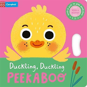 Sách - Duckling, Duckling, PEEKABOO by Campbell Books (UK edition, boardbook)