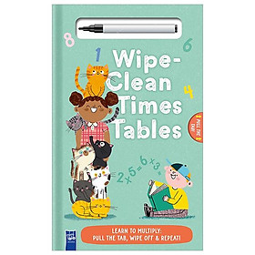 Sách ngoại văn: Wipe Clean Times Tables - Grantham Book Services