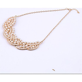 Pearl Necklace Gold