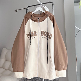 Áo Khoác Nỉ BORD (Ảnh thật shop chụp), áo khoác hoodie trùm đầu phong cách Hàn Quốc chất liệu nỉ cao cấp dày dặn cá tính