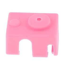 Silicone Case Insulation Sock V6 PT100 Aluminum Block 3D Printer Part