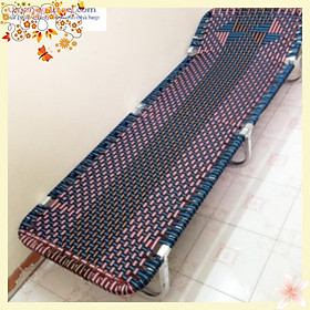 Giường Gấp Văn Phòng Khung vuông Sơn Nhũ