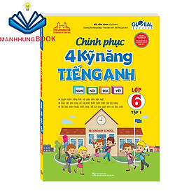 Hình ảnh Sách - GLOBAL SUCCESS - Chinh phục 4 kỹ năng tiếng anh Nghe - nói - đọc - viết lớp 6 tập 1