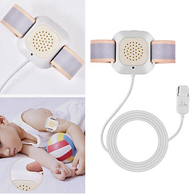 Bedwetting Alarm for Boys Girls Kids - Pee Alarm with Sound and Vibration to Cure Bed Wetting via Enuresis Sensors