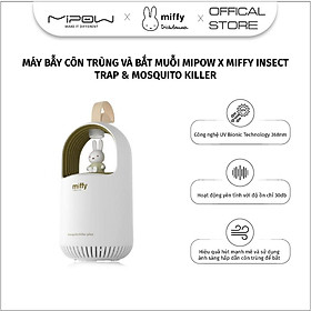 MÁY BẪY CÔN TRÙNG VÀ BẮT MUỖI MIPOW X MIFFY INSECT TRAP & MOSQUITO KILLER – MMK01