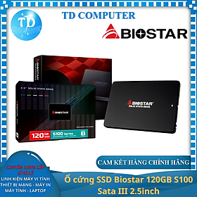 Mua Ổ cứng SSD Biostar 120GB S100 Sata III 2.5inch - Hàng chính hãng DigiWorld phân phối
