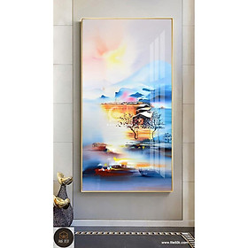 Mua Xả sốc tranh canvas khung gỗ kích thước siêu to treo phòng khách  phòng ngủ