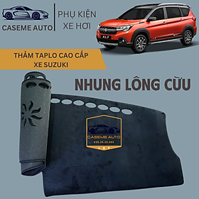 Thảm Taplo 3 Lớp Dành Cho Các Xe Hãng SUZUKI, Nhung Lông Cừu Cao Cấp - Hàng Chính Hãng